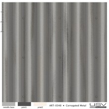 art-0348 corrugated metal